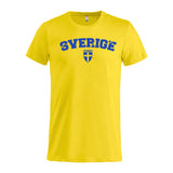 SWE T-shirt Sr, Gul